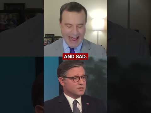 Sad Mike Johnson BLUNDERS On Live TV