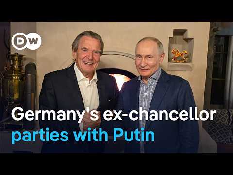 Schröder's Putin visit triggers political backlash in Germany | DW News