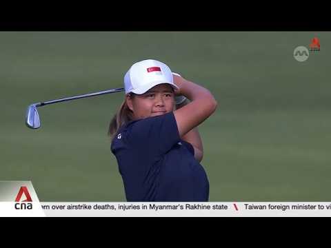 Singapore golfer Shannon Tan clinches historic Asian Games bronze