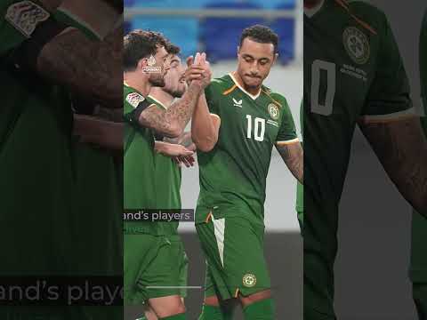 Spitting allegations as Ireland and Israel fight out ill-tempered draw | AJ #shorts