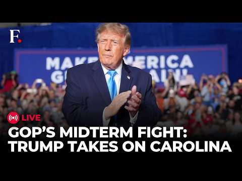 Trump LIVE: President Rallies GOP Supporters In Greenville | US Midterms 2026