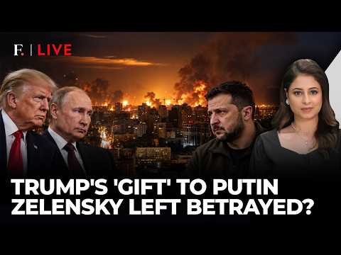 Trump's Russia Pivot? Zelensky Cries Betrayal as Ukraine Freezes | Firstpost Live