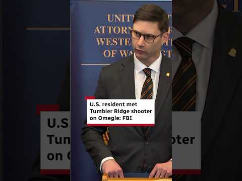 U.S. resident met Tumbler Ridge shooter on Omegle: FBI
