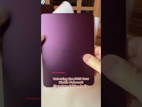 Unboxing: $320 Kindle Colorsoft Signature Edition (2026)