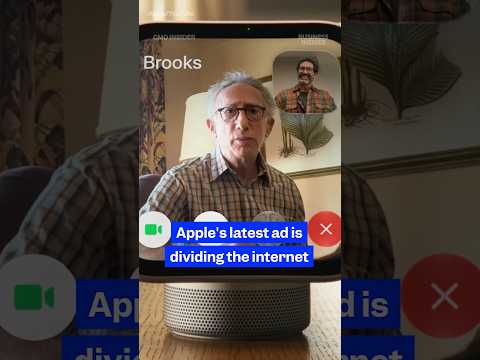 Why is Apple's latest ad dividing the #internet? #advertising #tech #marketing