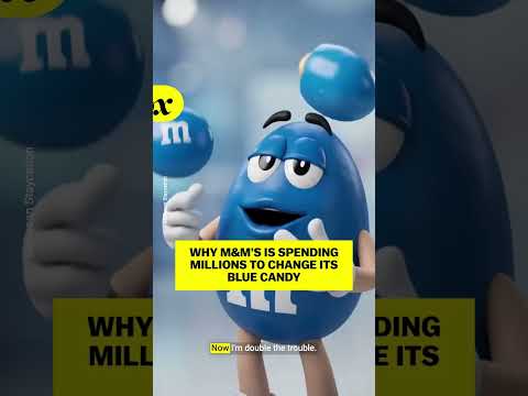Why M&M’s is spending millions to change its blue candy