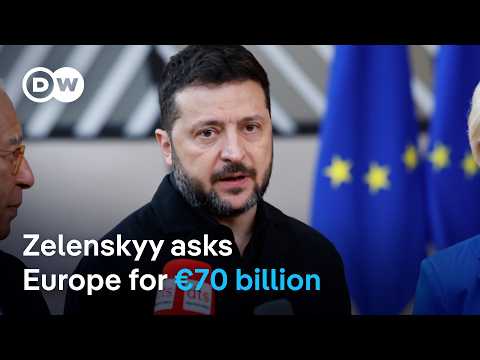 Will Europe answer Ukraine's €70 billion funding appeal?  | DW News