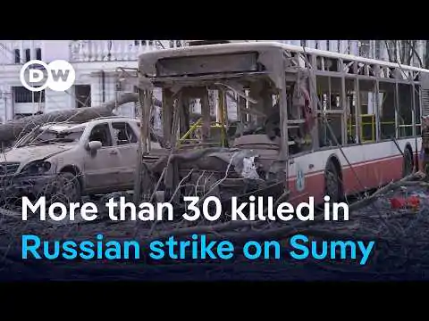 Russian attack on Ukrainian city of Sumy sparks widespread criticism | DW News